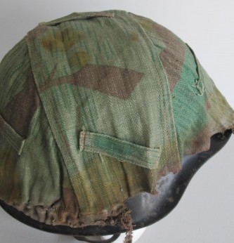 Third Reich German Army Camouflaged Helmet Cover – Item 104696 ...